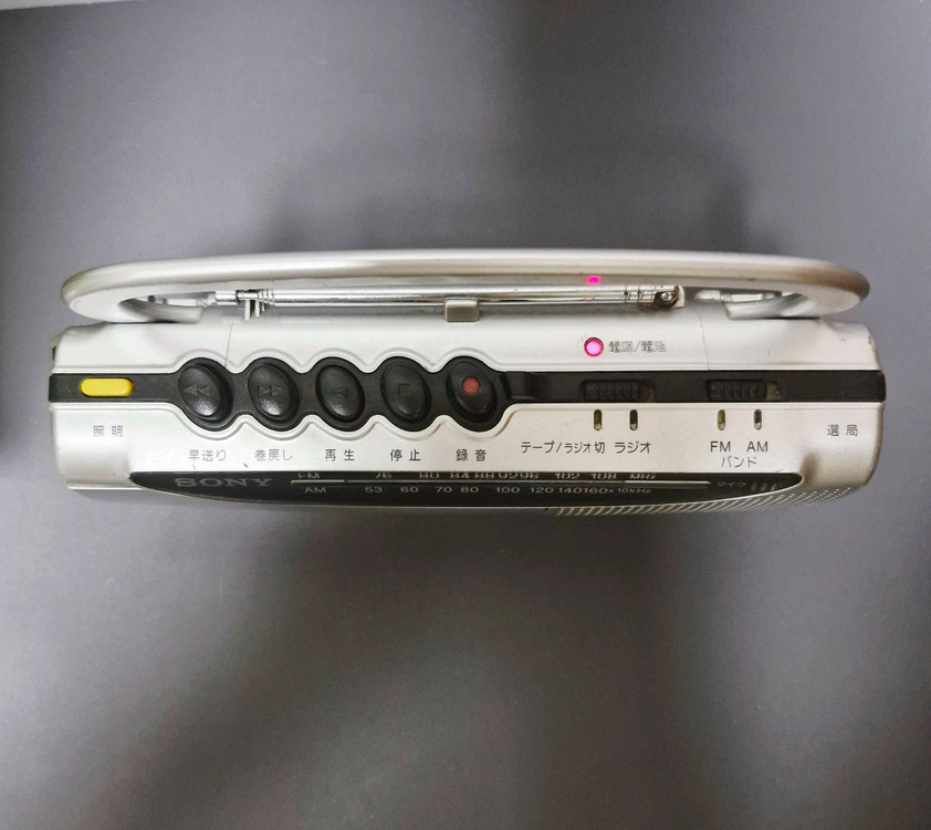소니 빈티지 라디오 카세트 CFM-E5 이미지