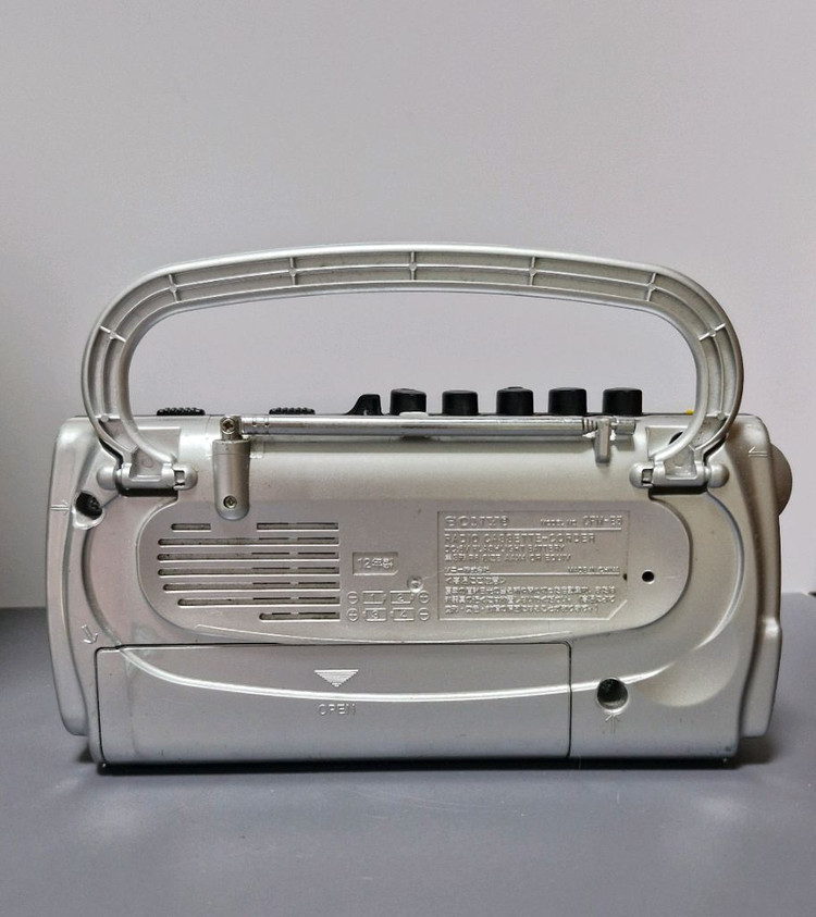 소니 빈티지 라디오 카세트 CFM-E5 이미지