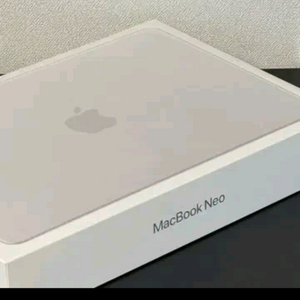 미개봉 애플 맥북 네오 실버 이미지