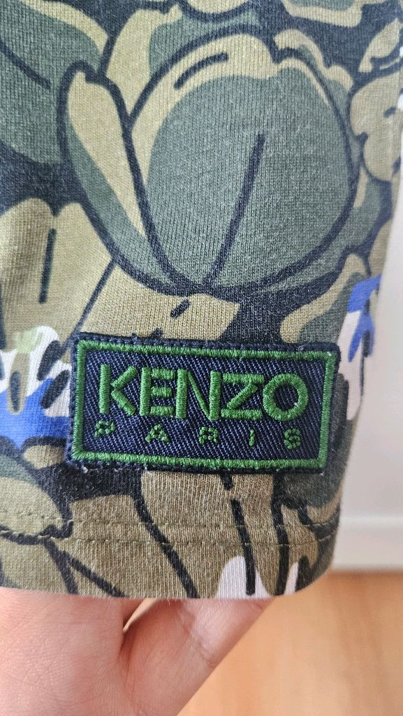 KENZO 키즈 플라워 패턴 티셔츠 12A/150 이미지