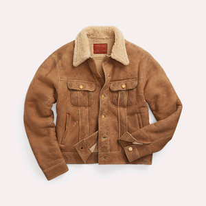 RRL 더블알엘 김원중 스웨이드 무스탕 자켓 류준열 이진욱 이동휘 가죽 뉴스보이 발마칸 폴로 랄프로렌 이미지