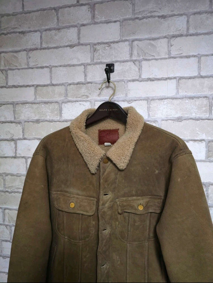 RRL 더블알엘 김원중 스웨이드 무스탕 자켓 류준열 이진욱 이동휘 가죽 뉴스보이 발마칸 폴로 랄프로렌 이미지