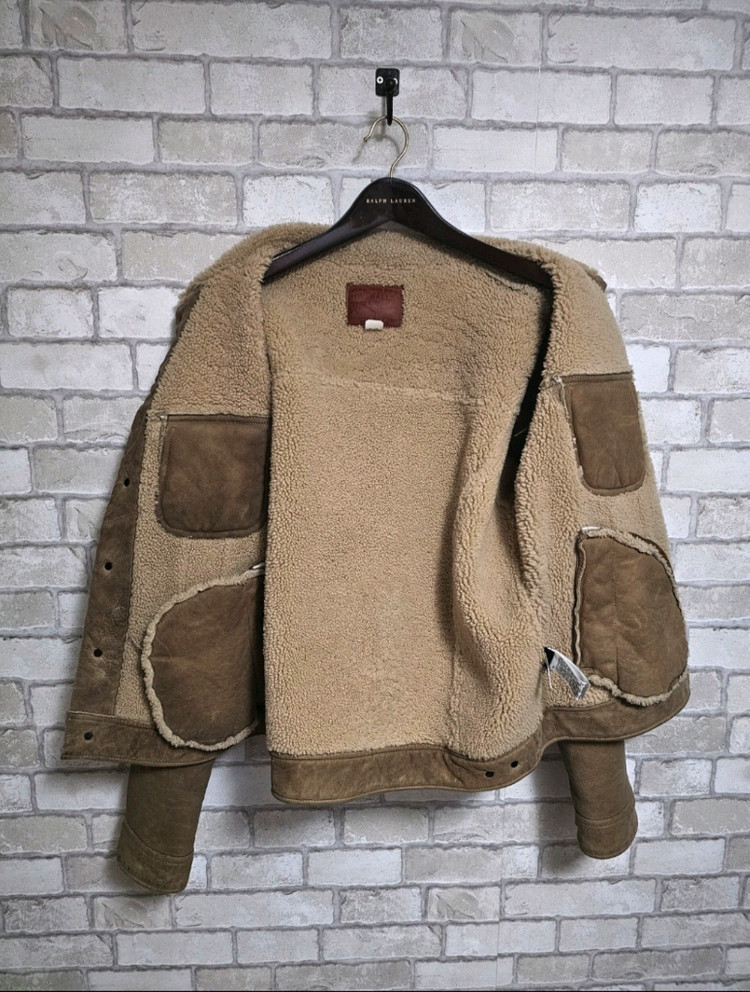 RRL 더블알엘 김원중 스웨이드 무스탕 자켓 류준열 이진욱 이동휘 가죽 뉴스보이 발마칸 폴로 랄프로렌 이미지