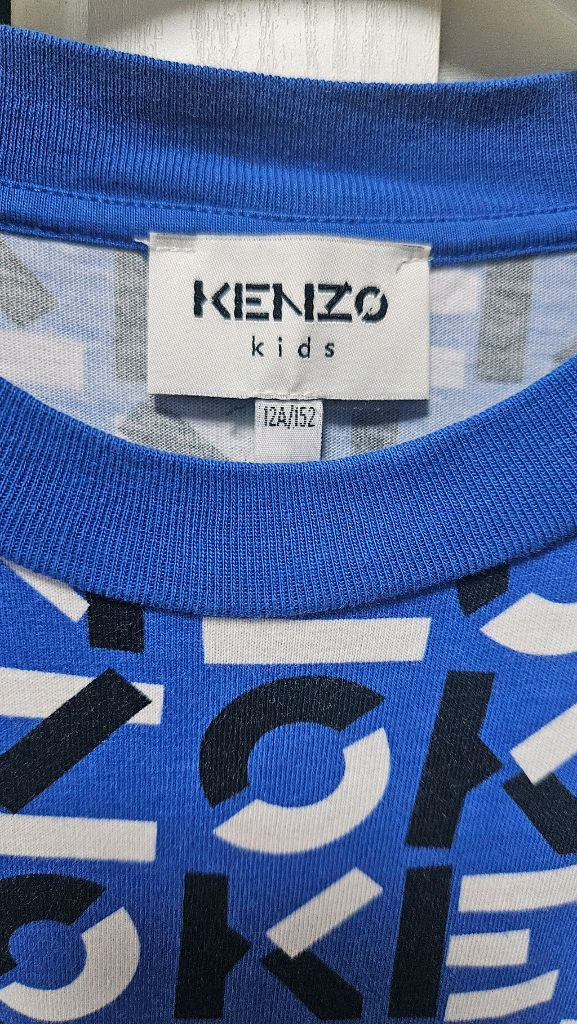 겐조 키즈 로고 티셔츠 12A/152 이미지