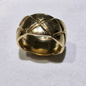 퀼팅 14k 금반지 옐골 8.18g(2.18돈) 이미지