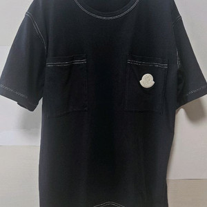 몽클레어 네이비 포켓 반팔 티셔츠 152 12세 이미지