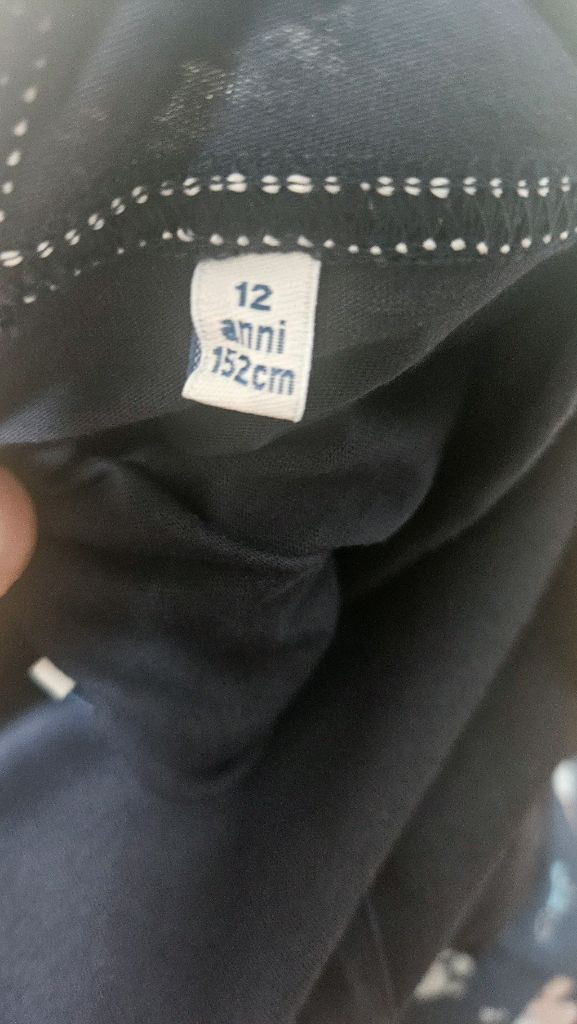몽클레어 네이비 포켓 반팔 티셔츠 152 12세 이미지