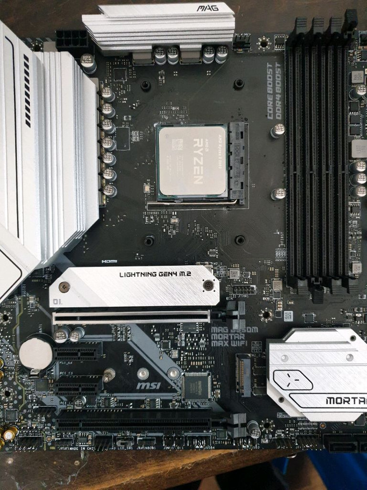 라이젠5 5600+MAG B550M MORTAR WIFI 이미지