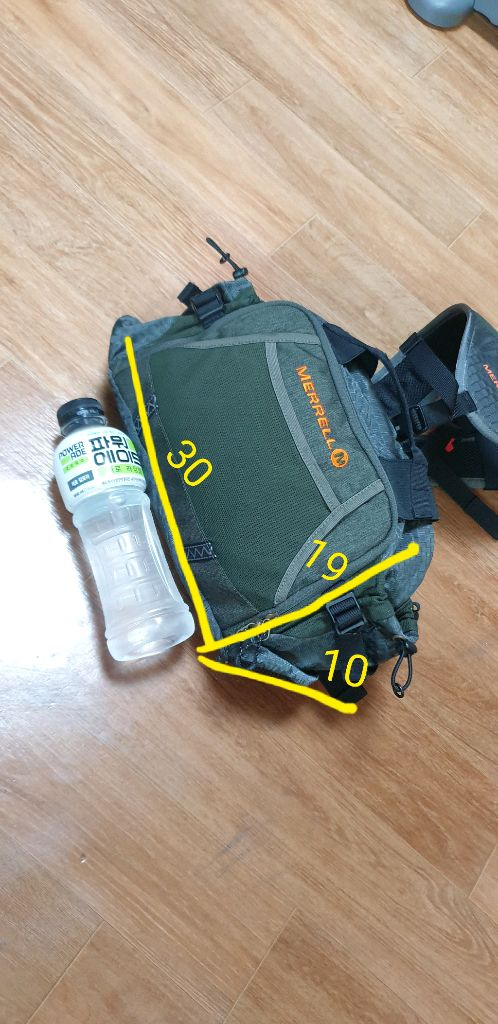 머렐 등산 힙색, 등산 배낭 / 아웃도어 가방, 트레킹 레져 이미지