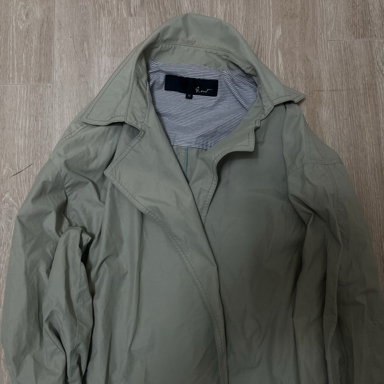 지컷 여성 베이직 오픈 트렌치코트 55 이미지