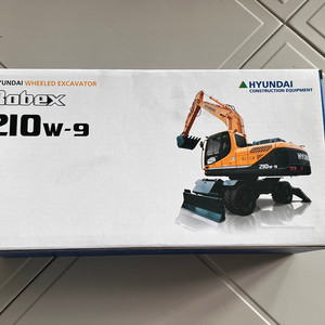 현대 Robex 210W-9 굴삭기 모형 새상품 이미지