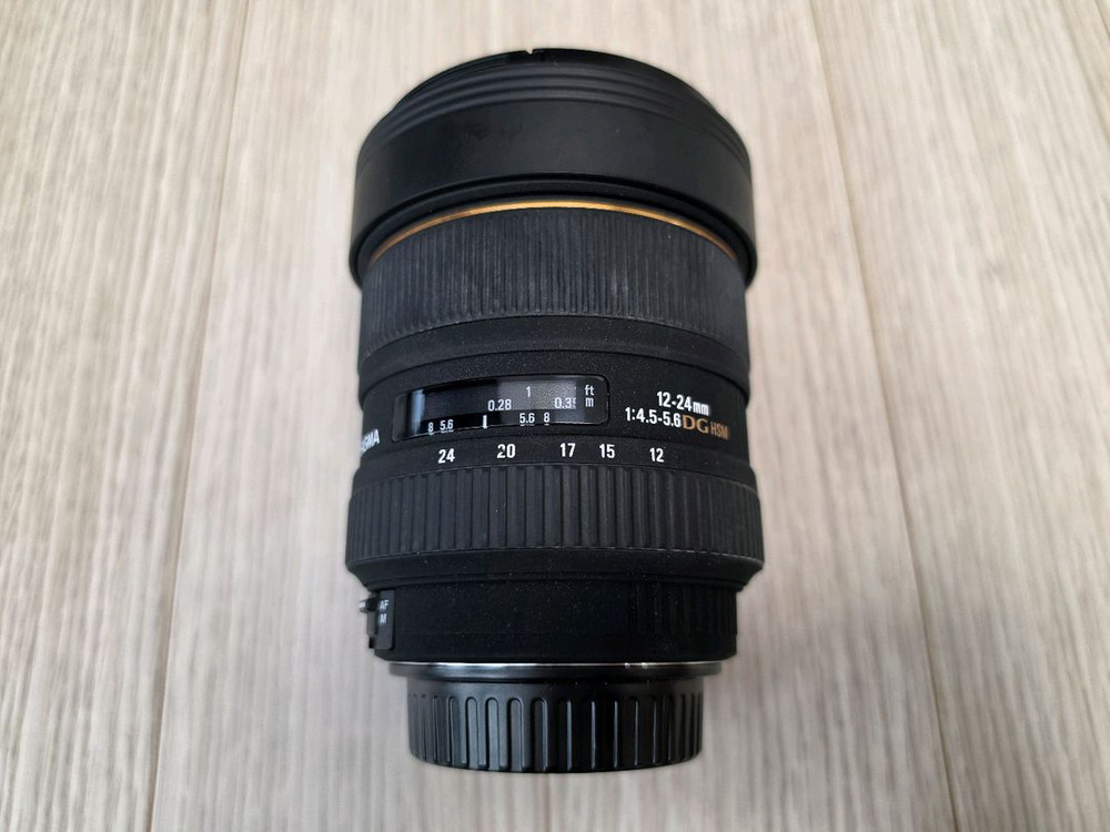 시그마 정품 12-24mm f4.5-5.6 캐논용 렌즈 판매합니다 이미지