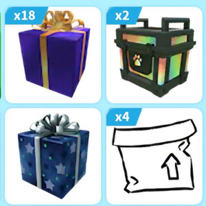 입양하세요 선물상자 이미지