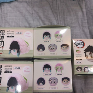 귀멸의칼날 사쿠라모찌 인형5종 이미지