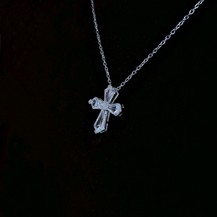 [새상품,선물박스포장]스와로브스키스톤 십자가 미니 데일리 목걸이/귀걸이 반지 팔찌 진주 샤넬 14k 18k 반클리프 이미지