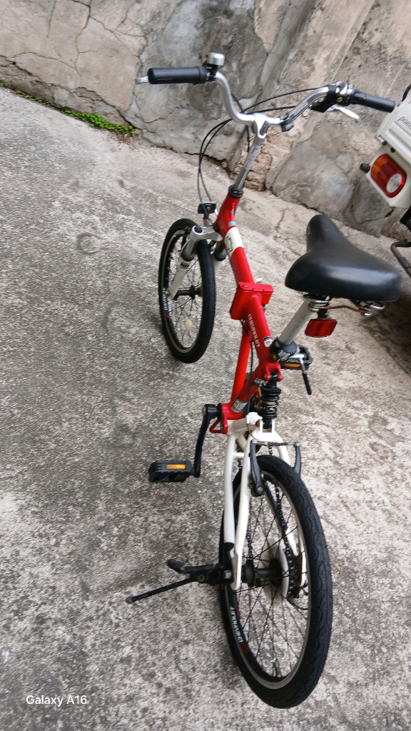 쉐보레 접이식 자전거 이미지