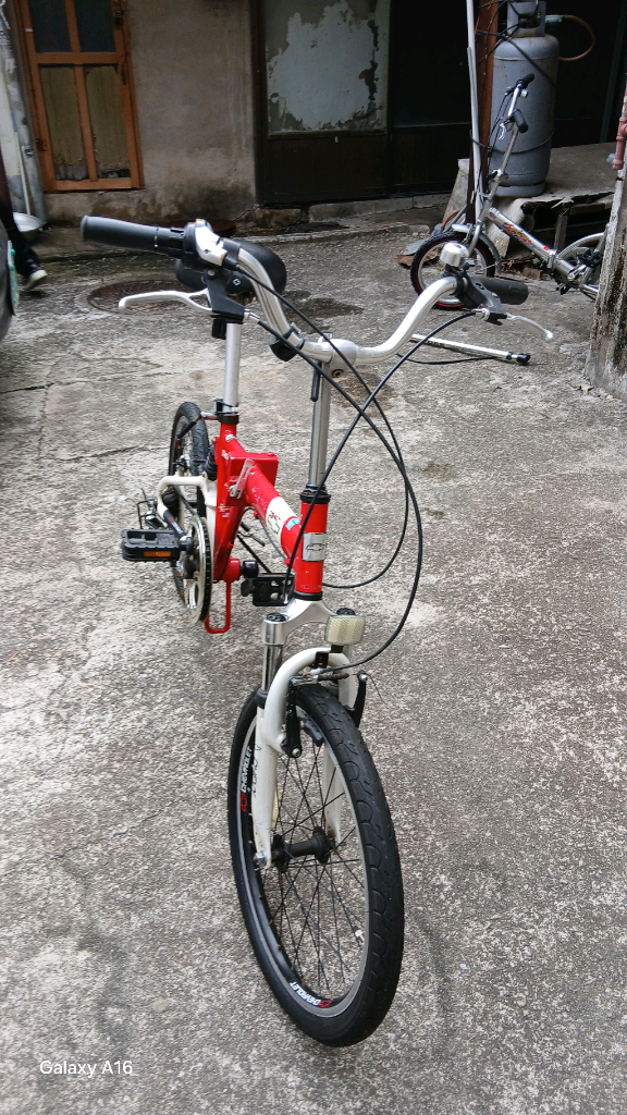 쉐보레 접이식 자전거 이미지