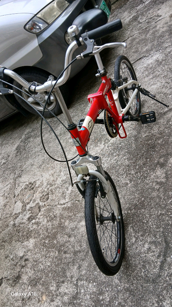 쉐보레 접이식 자전거 이미지