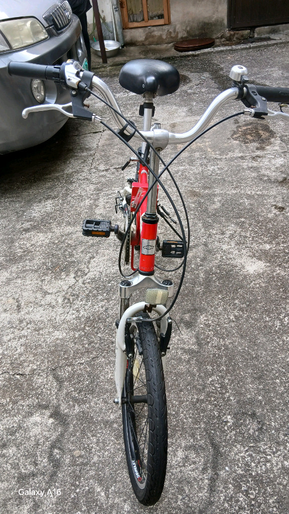 쉐보레 접이식 자전거 이미지