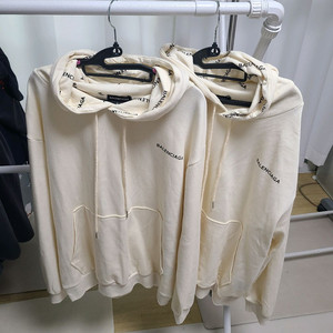 발렌시아가 후드티셔츠남자여자가능새옷 이미지