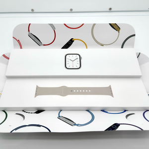 애플 워치 7 스타라이트 45mm GPS 알루미늄 이미지