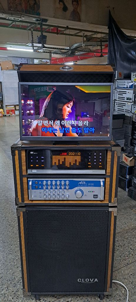 금영 노래방반주기 이동식세트 판매합니다 이미지