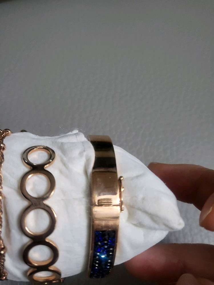 스와로브스키,팔찌반지세트 이미지