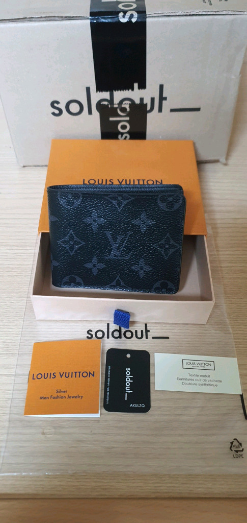 루이비통 이클립스 반지갑 정품S급(감정O)구찌프라다루이비통디올고야드샤넬셀린느보테가생로랑발렌시아가버버리가방 이미지