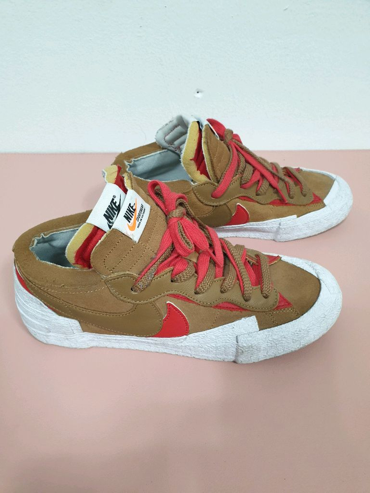 나이키 브라운 사카이 블레이저 로우 270사이즈 이미지