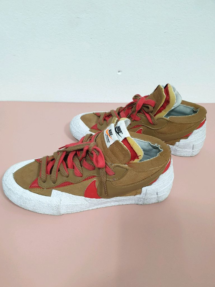 나이키 브라운 사카이 블레이저 로우 270사이즈 이미지