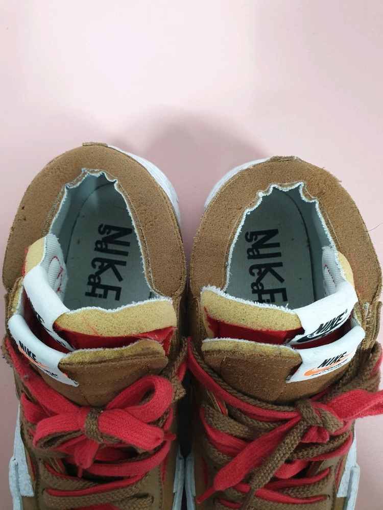 나이키 브라운 사카이 블레이저 로우 270사이즈 이미지