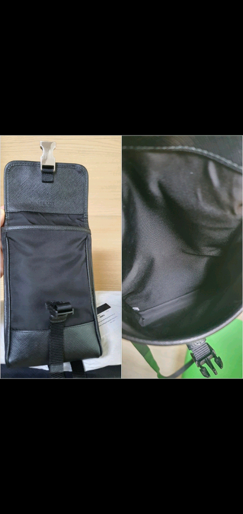 프라다 폰홀더백/크로스백/미니백 정품S급(보증서O)구찌프라다루이비통디올고야드샤넬셀린느보테가생로랑발렌시아가버버리가방 이미지