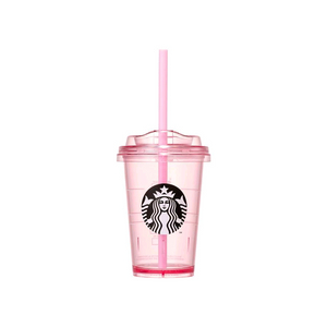 [택포] 스타벅스 - 블루밍 핑크 미니 콜드컵 300ml 이미지