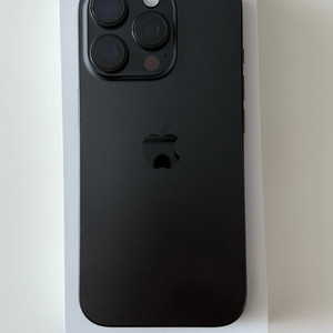 아이폰16프로 블랙256기가 상태s 쿨거가격입니다 이미지