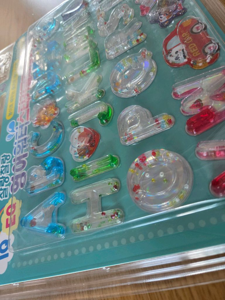 영어 스티커 놀이 세트 이미지