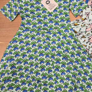 던스 파랑순무 반팔원피스98 새상품 이미지