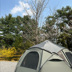 캠퍼스칸 텐커 텐트 돔 쉘터 풀세트 (머드그레이 색상) 이미지