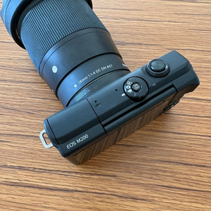 캐논m200 시그마16미리 미러리스 카메라 이미지
