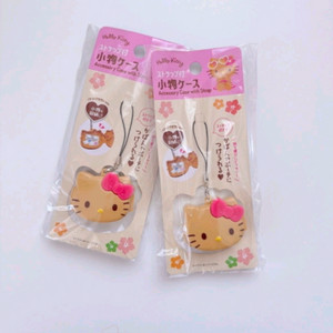 [일본정품]태닝 키티 약통 키링 이미지