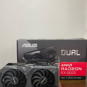asus rx6600 8g 이미지
