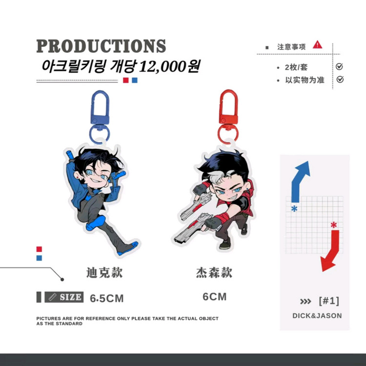 DC 배트맨 나이트윙 레드후드 비공굿 직구 공구 판매 이미지