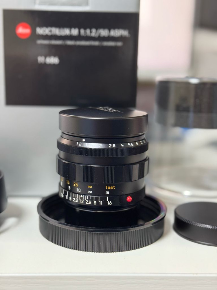 라이카 녹티룩스 50mm f1.2 m마운트 렌즈 이미지