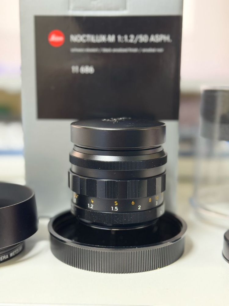 라이카 녹티룩스 50mm f1.2 m마운트 렌즈 이미지
