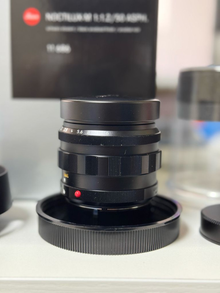라이카 녹티룩스 50mm f1.2 m마운트 렌즈 이미지