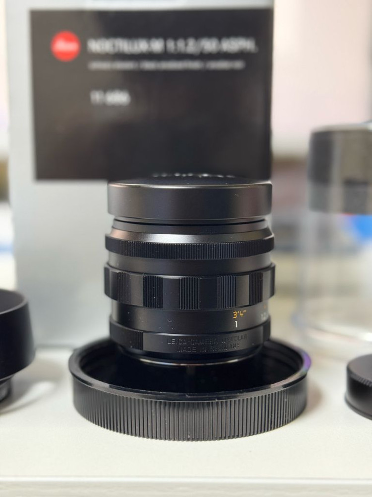 라이카 녹티룩스 50mm f1.2 m마운트 렌즈 이미지