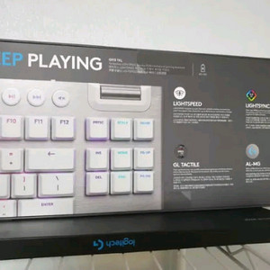 [미개봉] 로지텍 G913 TKL 화이트 텐키리스 무선키보드 새제품 이미지