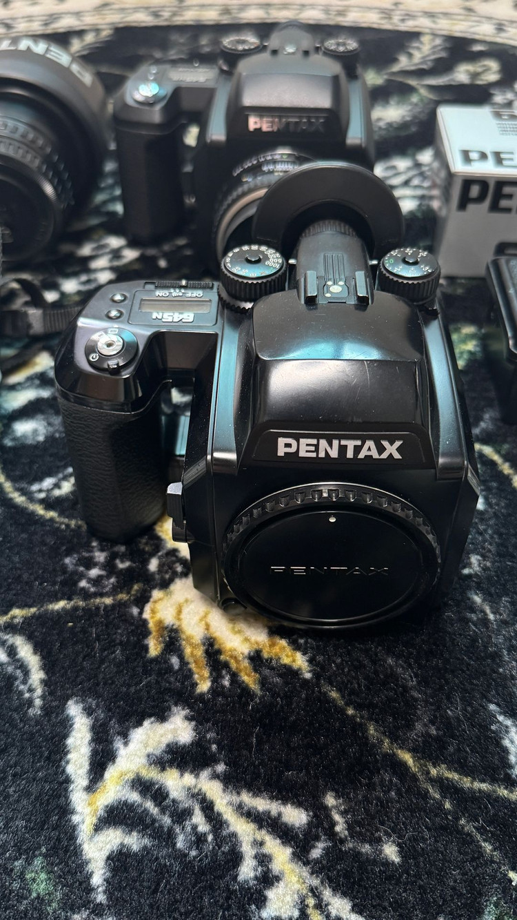 중형 필름카메라 세트 이미지