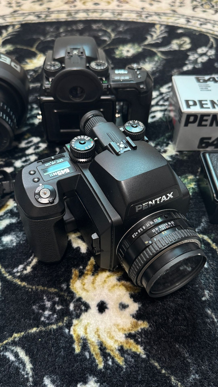 중형 필름카메라 세트 이미지