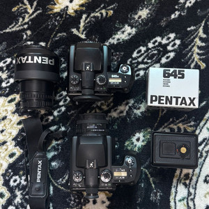 중형 필름카메라 세트 이미지