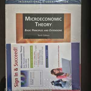 새상품 Microeconomic Theory Basic Principles and Extensions 10판 이미지